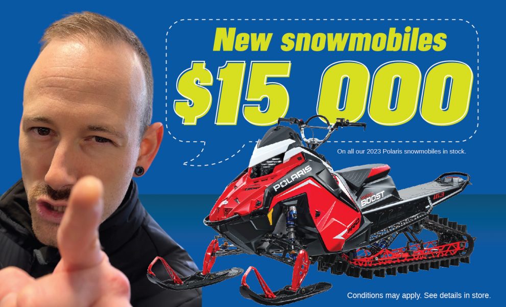 sam snowmobiles 15000$ – polaris